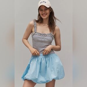 Anthropologie The Dorrie Ruffled Cami by Maeve